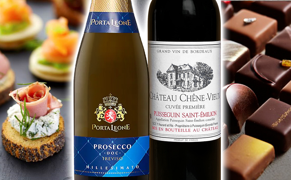 お歳暮 御礼 ワイン 飲み比べ 2本セット【無料 熨斗包装 メッセージカード】 フランス ボルドー 赤ワイン 辛口 イタリア スパークリングワイン 辛口 375ml ハーフボトル 誕生日 内祝い 贈答 家族 友人 ギフト箱付 送料無料