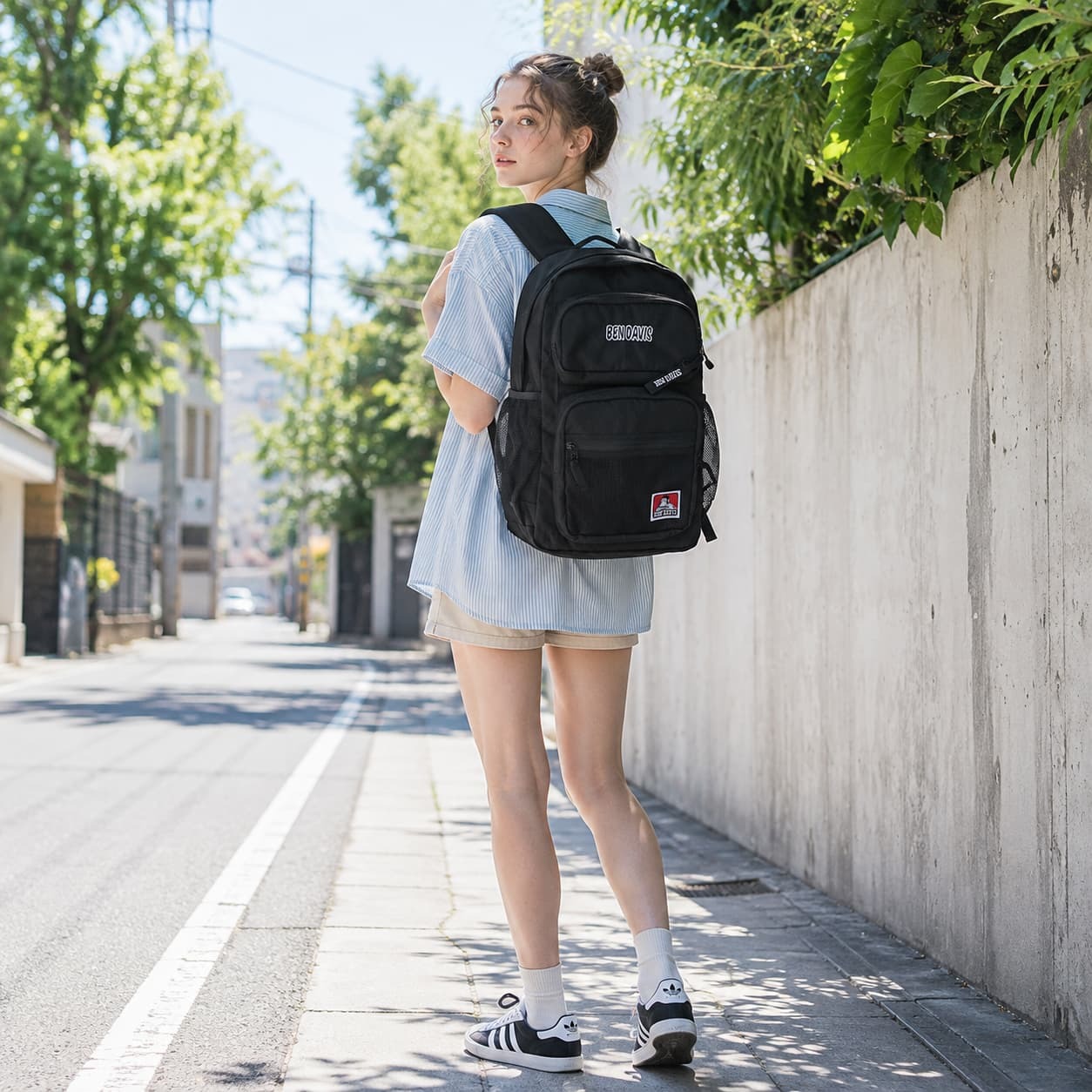 BENDAVIS CLASS DAYPACK リュック 大容量 リュックサック かばん 通学 学生 中学生 高校生 普段使い レディース メンズ ギフト プレゼント ブラック bdw8306