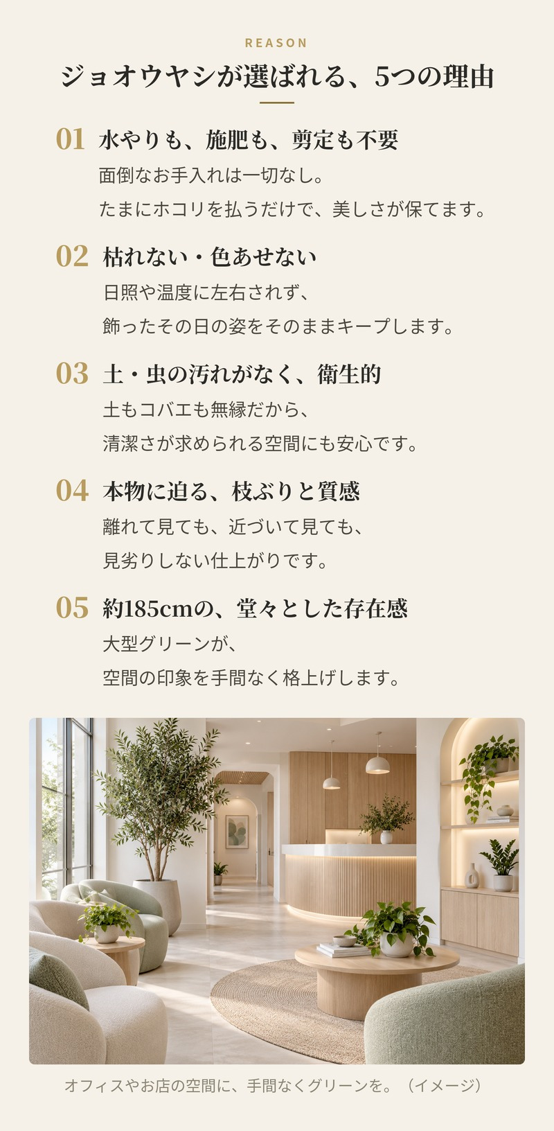 観葉植物 造花 ジョオウヤシ BROWN 全高約185cm 大型 フェイクグリーン 高級 本物そっくり リアル おしゃれ インテリア 人工観葉植物 アーティフィシャルグリーン 南国 リゾート オフィス 店舗 ホテル 開店祝い 室内 リビング 玄関 風水 ヤシの木