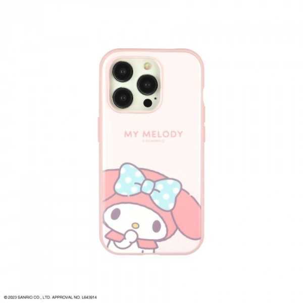 iPhone15Pro ケース サンリオ マイメロディ 耐衝撃 ハイブリッド カバー スマホケース イーフィット かわいい おしゃれ キャラクター グッズ サンリオ正規ライセンス品