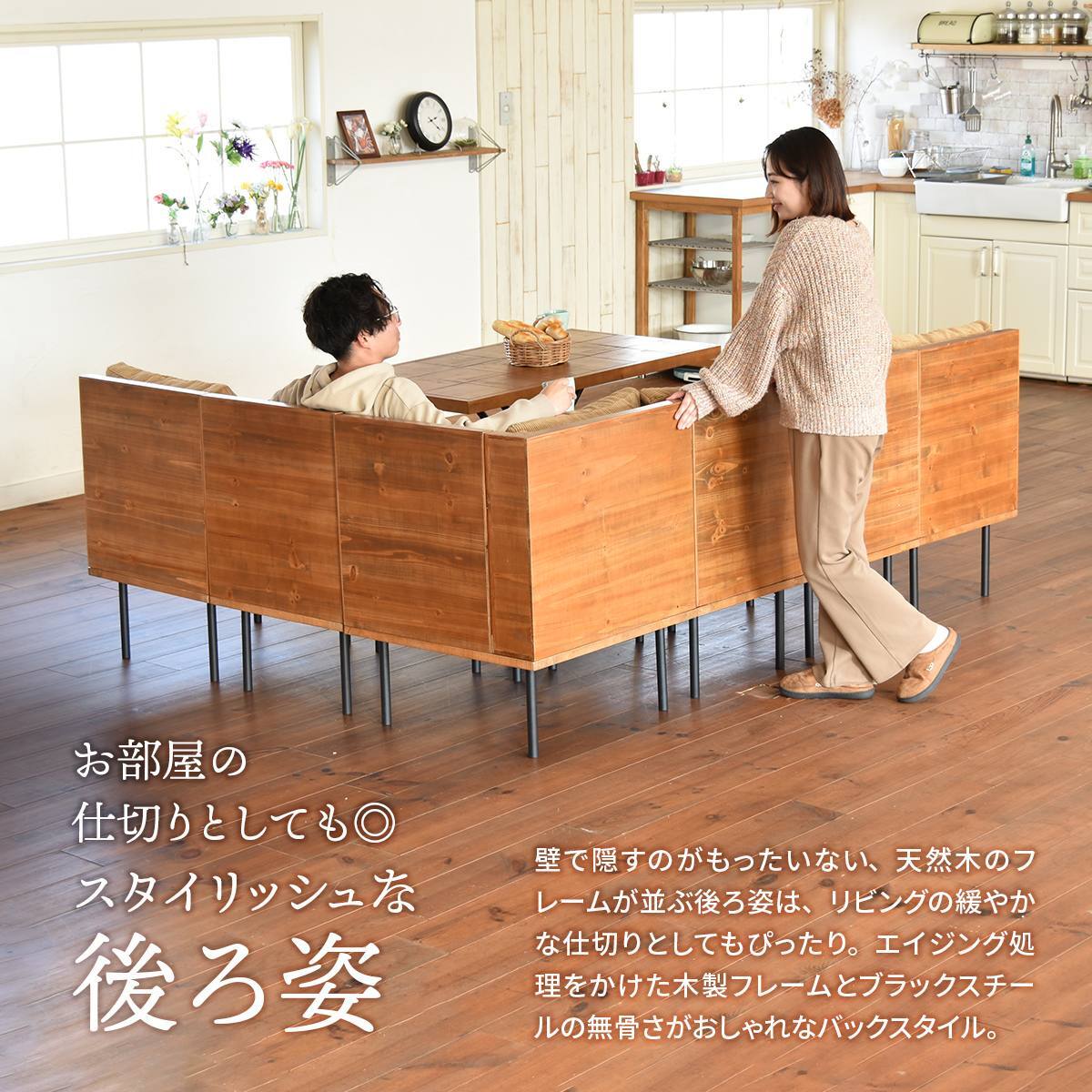 infinite　L型パーツクッションカバー IFSF0309 交換用カバー リビング 替えカバー ソファ ヴィンテージ 古材風 専用カバー 交換用カバー ソファカバー 洗濯可能 コーデュロイ コーデュロイグリーン コーデュロイブラウン キャンバス地 キャンバス