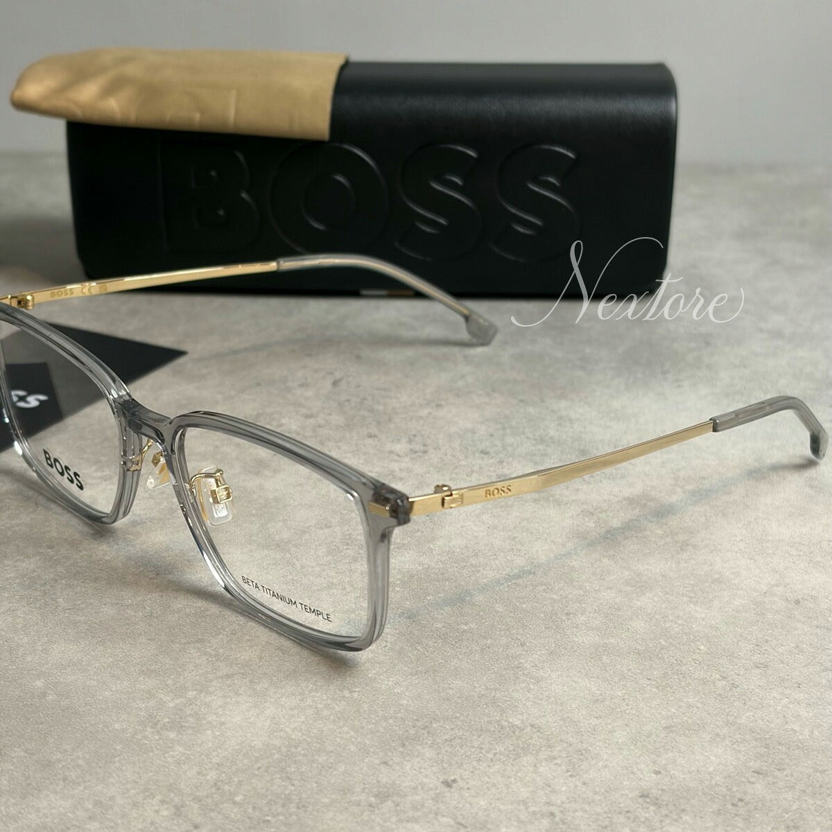 【並行輸入品】【正規品・新品】BOSS ボス BOSS1796/F FT3 BETA TITANIUM TEMPLE サングラス メガネ 眼鏡 メンズ レディース 伊達メガネ ビジネス 普段使い おしゃれ プレゼント ギフト 送料無料