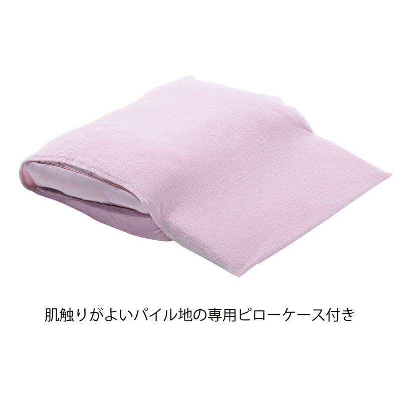枕 ぐっすり 美人まくら 贈り物 プレゼント 西川 ピンク 高さ調節可能 やわらかい 枕 まくら ピロー 肩口フィット つぶ綿 美容 スマホ首 首ケア 肩こり いびき 38×52cm 243330057 防ダニ 花粉対策 防汚加工 アレル物質対策 洗える