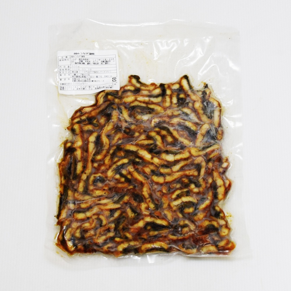 鹿児島産 刻みウナギ 500g 国産 鰻 きざみうなぎ うな丼 ひつまぶし お茶漬け おにぎり ご飯のお供 冷凍