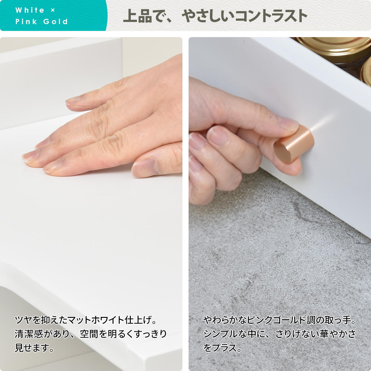 BF DECO 卓上伸縮ラック BFLS0408 デスクラック スパイスラック 幅32.5～58.5cm 奥行22cm 高さ35cm リビング収納 卓上 カウンター ミニ食器棚 棚 伸縮キッチンラック すき間収納 デスク上 ラック 小物収納 おしゃれ 新生活
