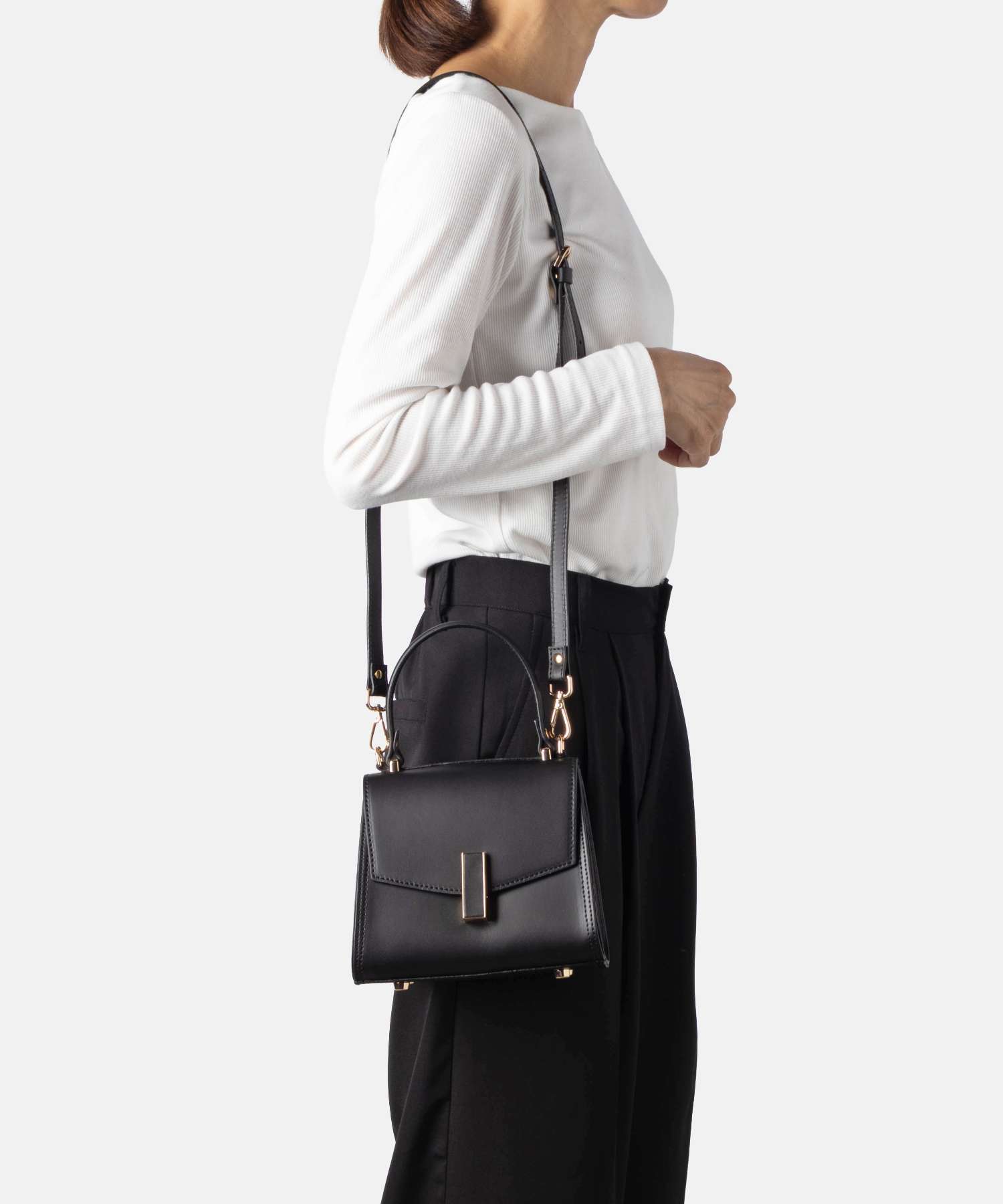 ジャンニノターロ GIANNI NOTARO Carol J. キャロルジェイ Leather Handbag 406 レザーハンドバッグ 406 ショルダーバッグ レディース バッグ