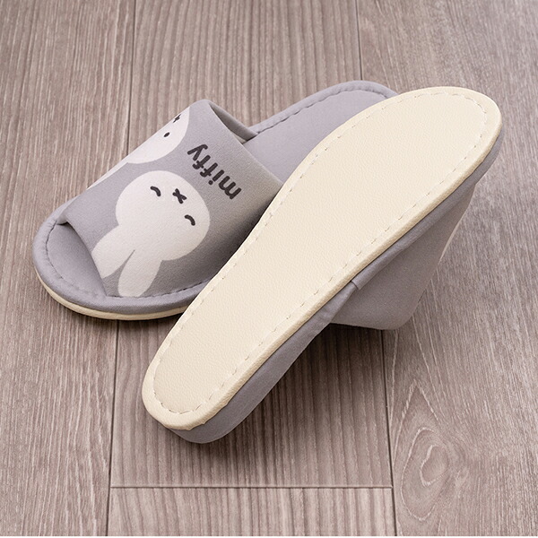 ミッフィー miffy スリッパ カーム グレー キッチン