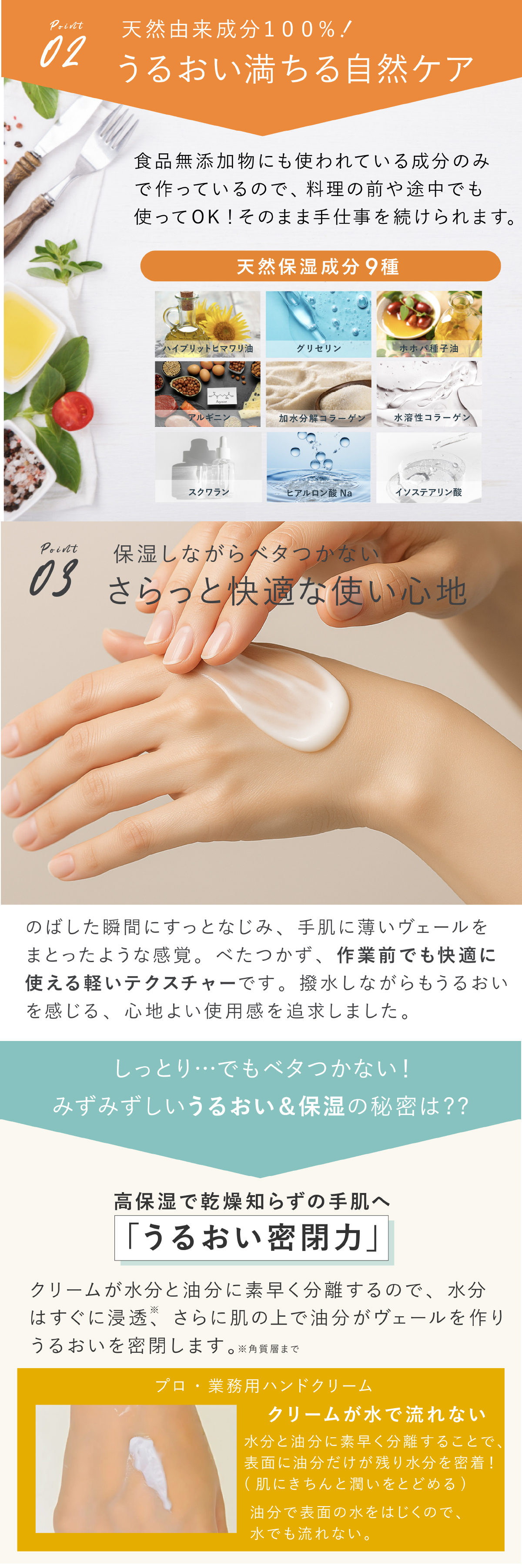 ハンドクリーム ヤーマン プロ・業務用 バリアハンドクリーム 50g 撥水 水を弾く 高保湿 無香料 二重バリア処方 ベタつきにくい さらさら しっとり 保湿 乾燥対策 水仕事 家事 料理 調理 ハンドケア ヒアルロン酸 スクワラン コラーゲン 女性 母 妻 誕生日 母の日 プレゼント ギフト