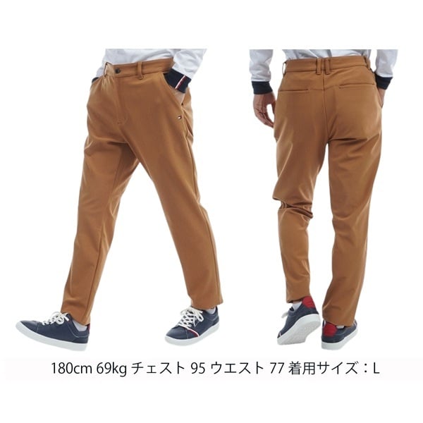 トミーヒルフィガー ゴルフ メンズ ストレッチ リラックステーパードパンツ TOMMY HILFIGER GOLF THMA484 秋冬モデル お誕生日祝い お祝い 記念品 お父さん 父の日 彼氏 男性 30代 40代 50代 60代  還暦祝い 敬老の日 人気プレゼント プレゼント