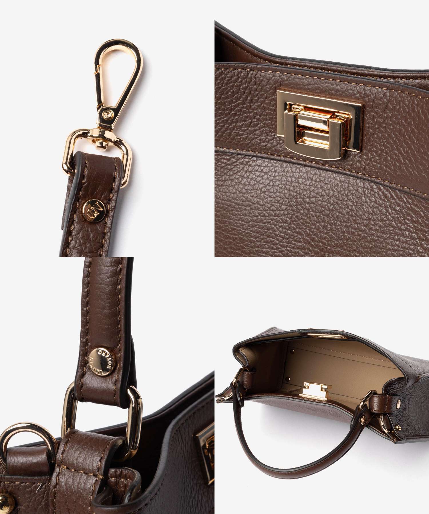 ジャンニノターロ GIANNI NOTARO Carol J. キャロルジェイ Leather Shoulder bag 418 レザーショルダーバッグ 418 ハンドバッグ レディース バッグ