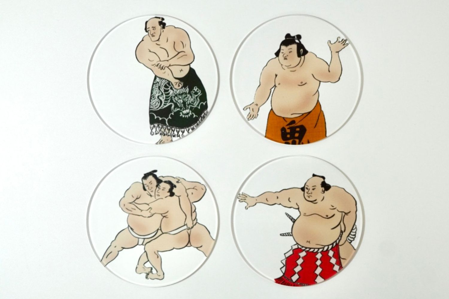 【toumei  関取 コースター 木箱入り 4枚セット】トウメイ コースターセット 【ラッピング・熨斗対応可／桐箱でお届け】【結婚のお祝いに】おしゃれ 誕生日 両親 父 母 夫婦 祖父母 結婚記念日 父の日 母の日 敬老の日 特別 友達 カップル パートナー お揃い 家族 結婚祝い 新築祝い 和モダン 国内生産 内祝い 上品 優美 上司 先輩 後輩 新生活
