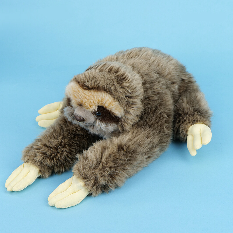 ナマケモノ ぬいぐるみ リアル 動物 アニマル ふわふわ かわいい 置物 インテリア 子供 おもちゃ ごっこ遊び 誕生日 プレゼント ギフト 癒し