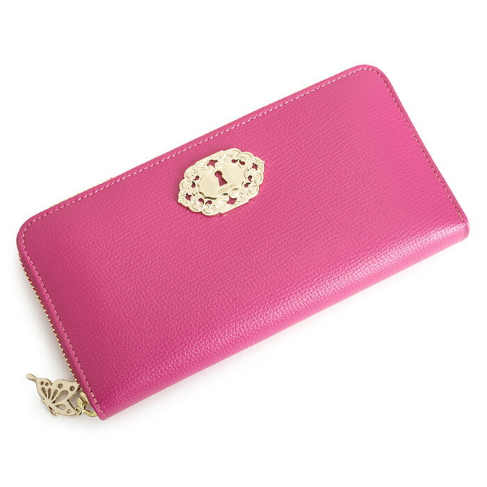 アナスイ 財布 長財布 ラウンドファスナー ピンク ANNA SUI 314130-31 