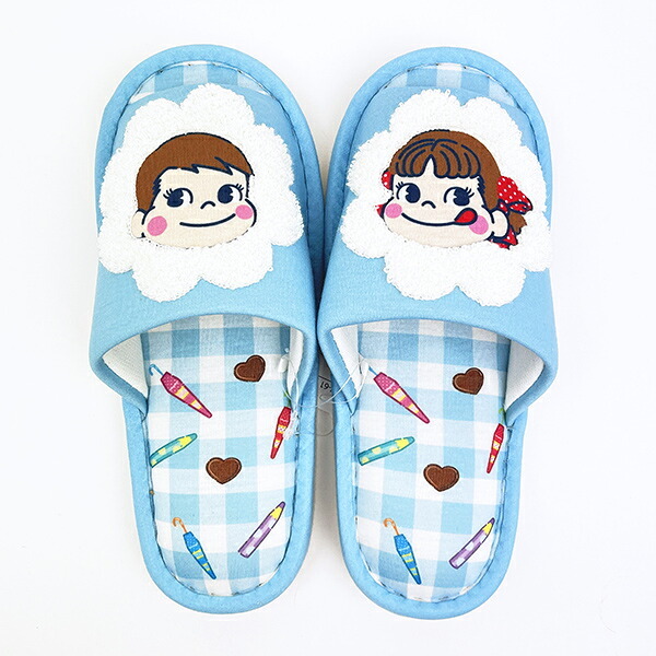 ペコちゃん 前開きスリッパ キッチン