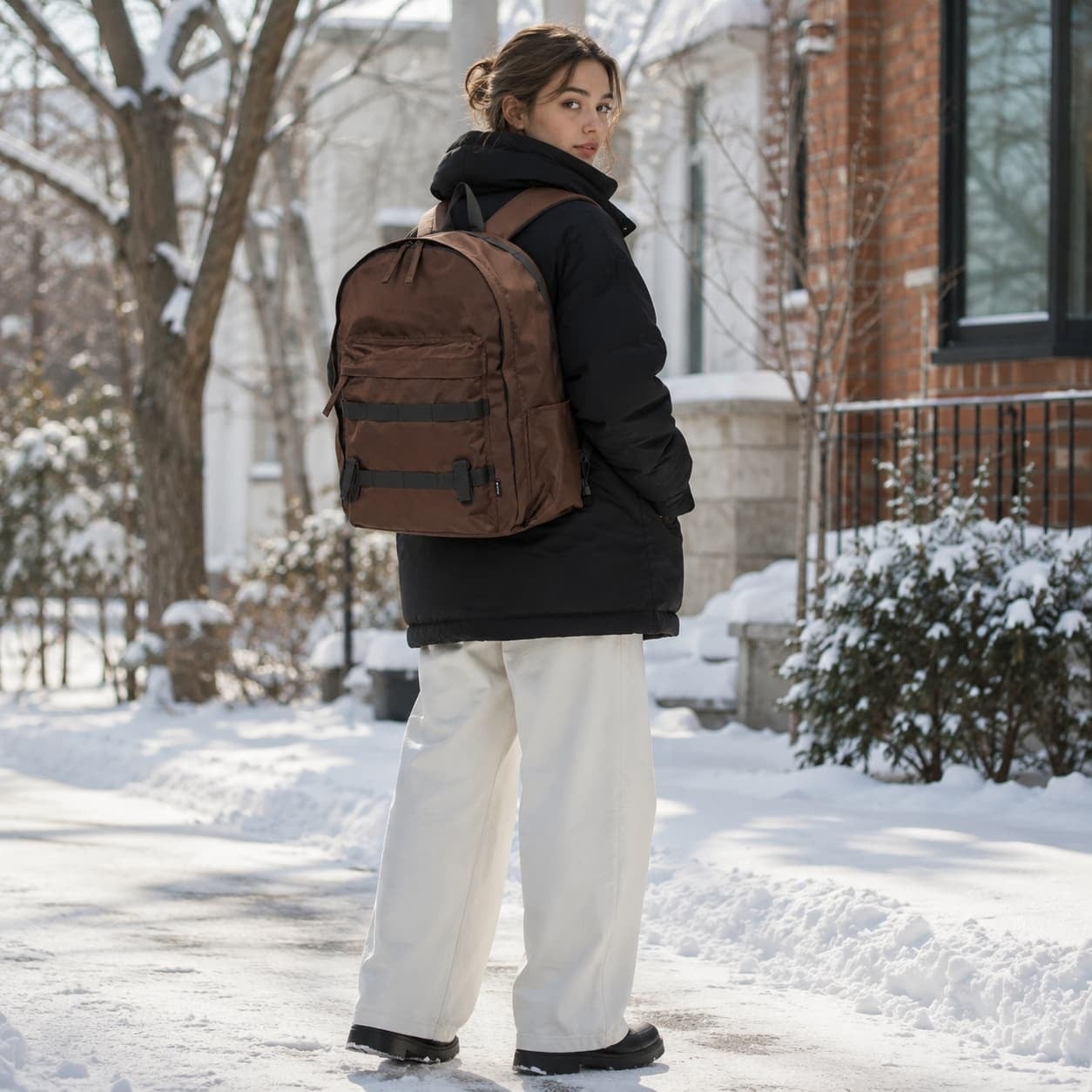 snowpeak Recycled Cordura Backpack リュック 大容量 リュックサック 通勤 通学 普段使い シンプル レディース メンズ ギフト プレゼント ブラック bb26su001