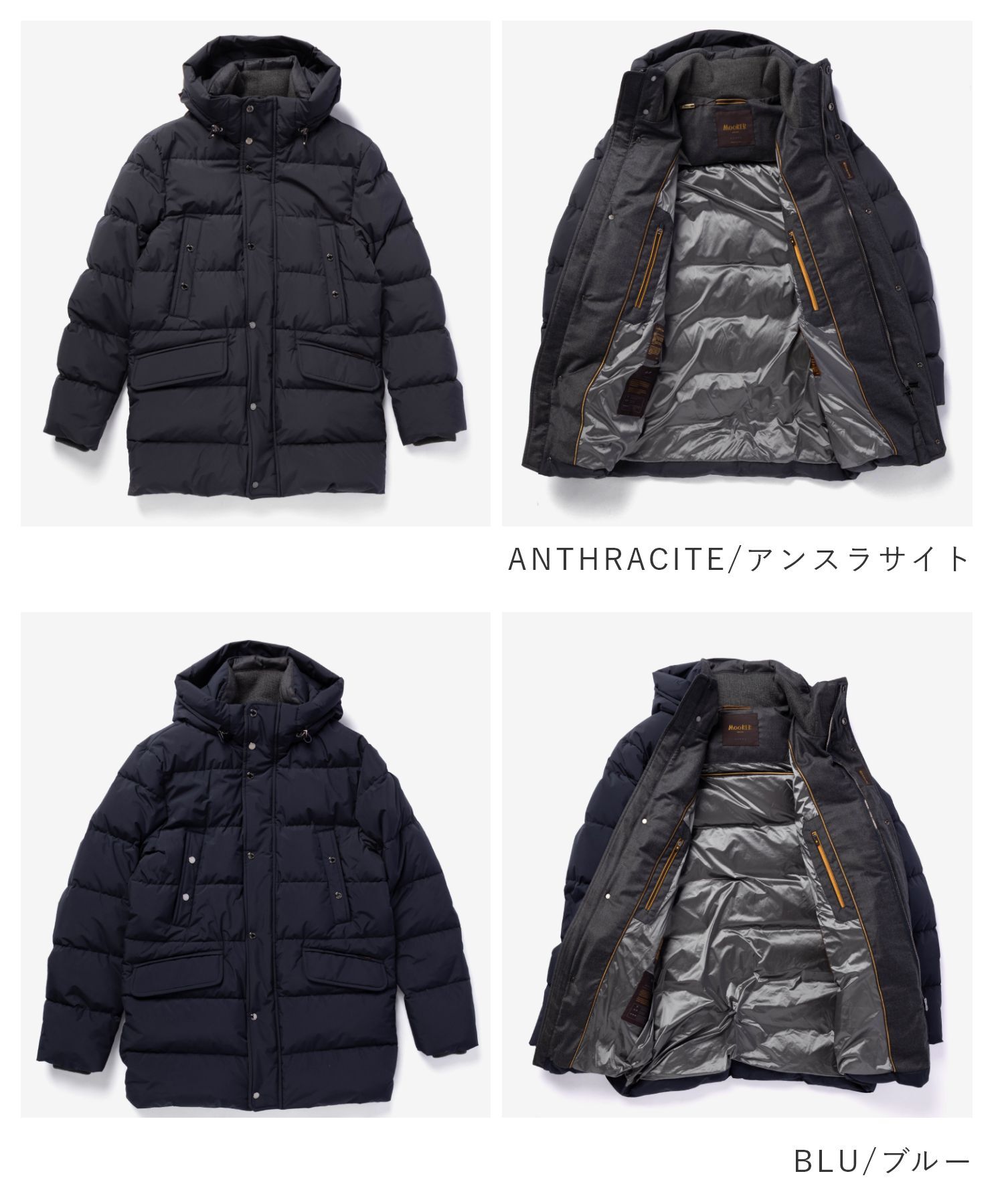 ムーレー MOORER ACQUA SERIES アクアシリーズ GRIMANI-STP グリマーニ MOUGI101297 TEPA023 ダウンジャケット ダウンパーカー ダウンコート メンズ アウター 防水 GRIMANI STP