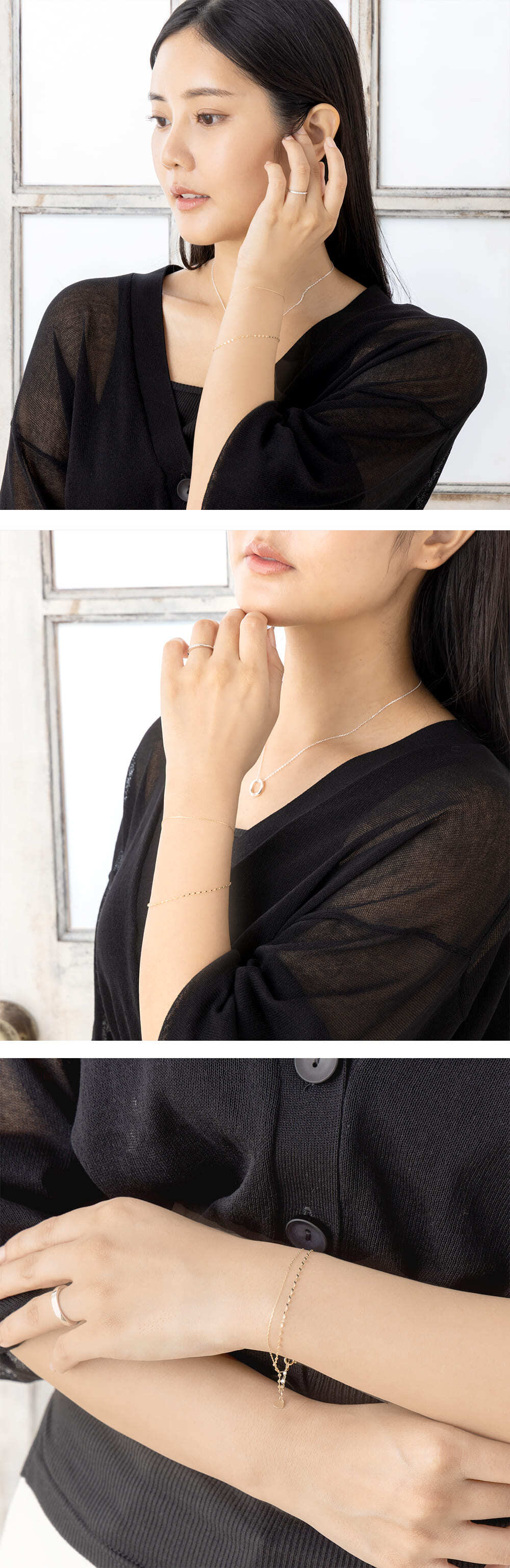 選べる誕生石12色 RITA JEWELRY エクレアチェーン カットアズキチェーン 10金 K10 イエローゴールド 2連 レディース ブレスレット RTB7008 シンプル 人気 ギフト 誕生日 女性 彼女 プレゼント 普段使い 誕生日プレゼント おすすめ プレゼント 人気 ブランド 秋アクセ　秋ジュエリー ご褒美ジュエリー 彼女 ギフト バースデー ギフト 記念日