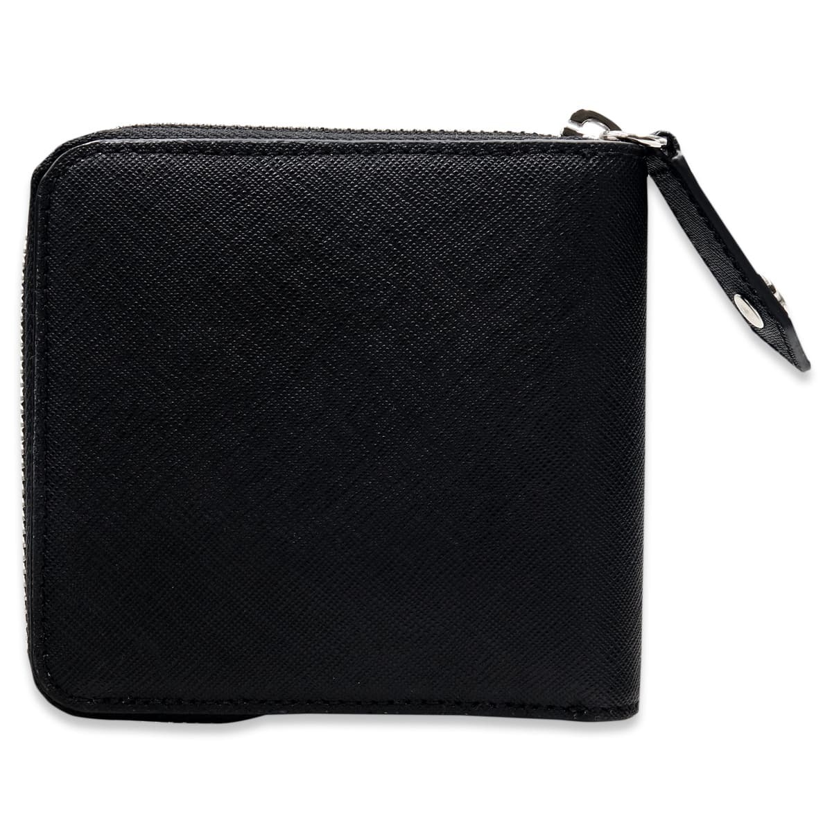 ヴィヴィアンウエストウッド 財布 二つ折り財布 メンズ レディース Vivienne Westwood 51010043 L001N LA N402 ブラック サフィアーノ 本革 ラウンドファスナー 小銭入れあり オーブ ロゴ コンパクト