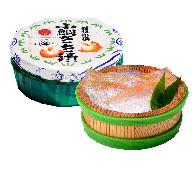 笹漬膳 4ヶ入(小鯛ささ漬 金目鯛昆布〆め 小鯛昆布〆め 小あじささ漬)｜福井県小浜市より直送　お魚料理　海産物　ギフト　父の日　お中元　お盆の手土産　送料無料