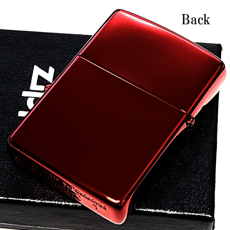 ZIPPO ライター スマートライン イオンレッド おしゃれ ジッポ ロゴ 赤 シンプル かっこいい レディース メンズ プレゼント ギフト