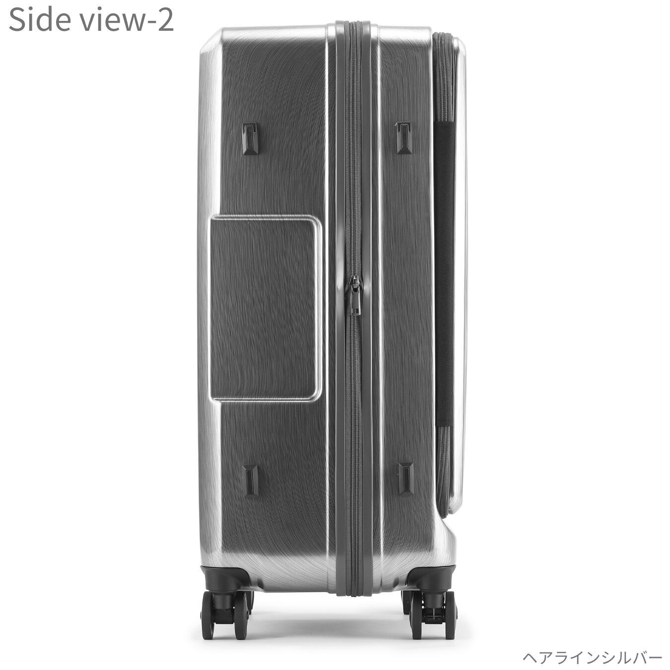 大容量115L・縦長スーツケース｜拡張＆ストッパー付き／無料預け入れ　Lサイズ Grand+ グランプラス