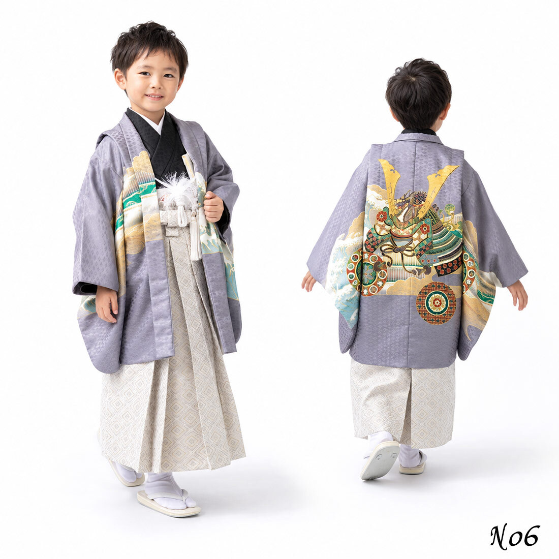 七五三 着物 男の子 5歳 袴 PO-112 購入 販売 鷹兜松 鷹 兜 男児 753 羽織袴 羽織 袴セット 男の子袴 セット 和装 レトロ 龍 子供 五歳 5才 お正月 ボーイズ