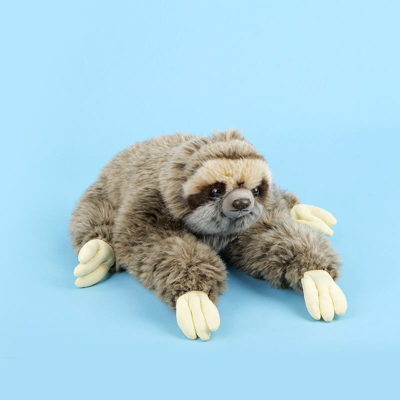 ナマケモノ ぬいぐるみ リアル 動物 アニマル ふわふわ かわいい 置物 インテリア 子供 おもちゃ ごっこ遊び 誕生日 プレゼント ギフト 癒し