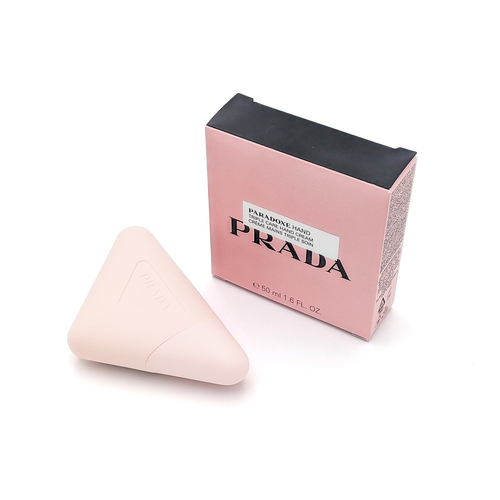【ラッピング無料】PRADA BEAUTY プラダ ビューティー トリプルケア ハンドクリーム 50ml パラドックス ハンド ハンドケア ギフト デパコス 誕生日 プレゼント 彼女 女性 コスメ 名入れ可