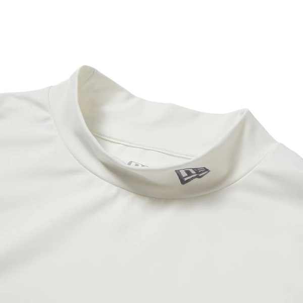 ニューエラ ゴルフ 長袖 モックネック ストレッチ ジャージーTシャツ ホワイト New Era Golf (15129474) 2026年秋冬モデル お誕生日祝い お祝い 記念品 お父さん 父の日 彼氏 男性 30代 40代 50代 60代 母の日 お母さん 還暦祝い 敬老の日 彼女 人気プレゼント プレゼント