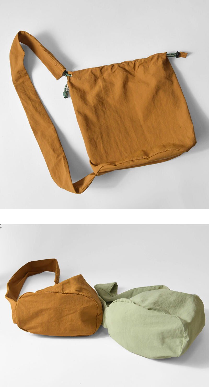 【EARTH MADE アースメイド】撥水ナイロン パラコード ボンサック ショルダーバッグ PARACODE BONSAK (E7963)正規品 レディース 春 夏 雨 水 アウトドア フェス 肩掛け 斜め掛け ナチュラル 新作 ナチュランド 人気 30代 40代 50代 60代 母の日 クリスマス ギフト プレゼント
