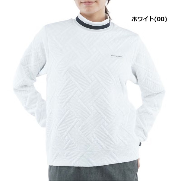 トミーヒルフィガー ゴルフ レディース キルトジャカード モックスウェット TOMMY HILFIGER GOLF THLA666 2026年秋冬モデル お誕生日祝い お祝い 記念品 30代 40代 50代 60代 母の日 お母さん 還暦祝い 敬老の日 彼女 人気プレゼント プレゼント