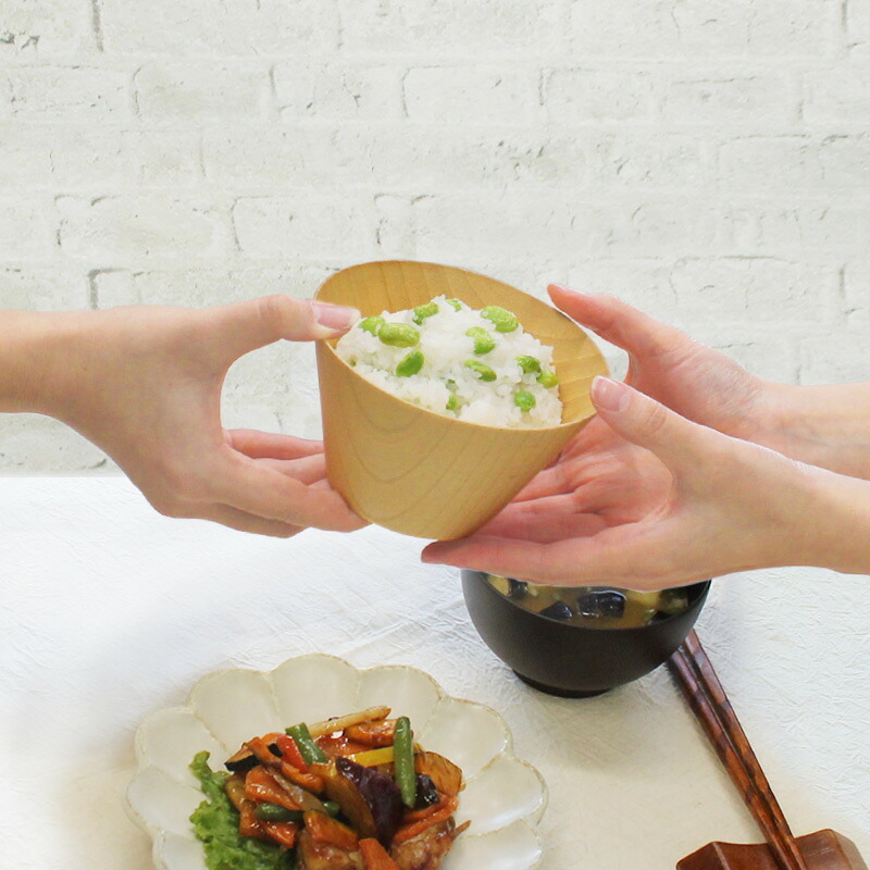 ボウル お椀 食洗機 汁椀 茶碗 茶わん  5点セット 木製 12cm かわいい 大 ギフト おしゃれ オシャレ 漆 木 結婚祝い シンプル 子供 安心 味噌汁 天然木 子ども 手洗い 割れない ウッド サラダ 安全 家族 漆器 食洗機対応