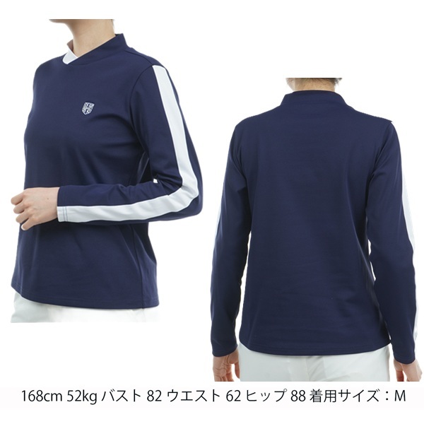 アドミラル ゴルフ レディース ストレッチロングスリーブ モックネックシャツ ADMIRAL GOLF ADLA456 秋冬モデル お誕生日祝い お祝い 記念品 30代 40代 50代 60代 母の日 お母さん 還暦祝い 敬老の日 彼女 人気プレゼント プレゼント