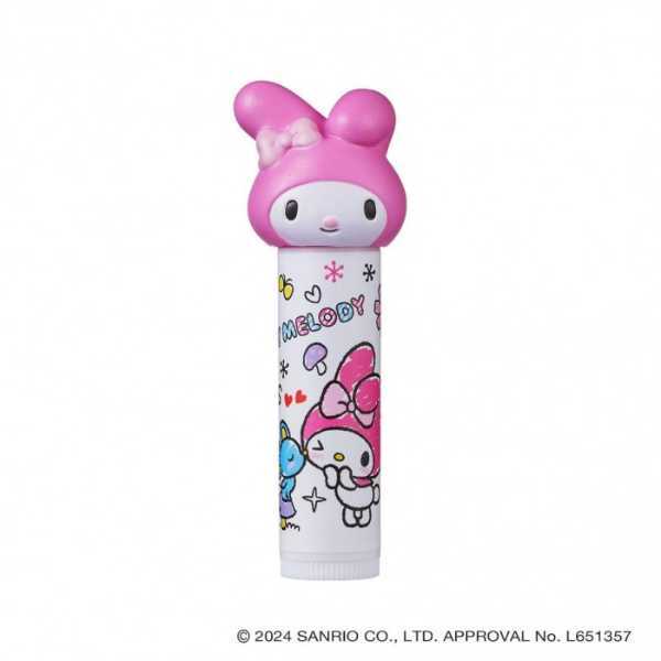 サンリオ マイメロディ リップクリーム ダイカット キャラクター 保湿 スキンケア リップケア コスメ かわいい ギフト プレゼント サンリオ正規ライセンス品