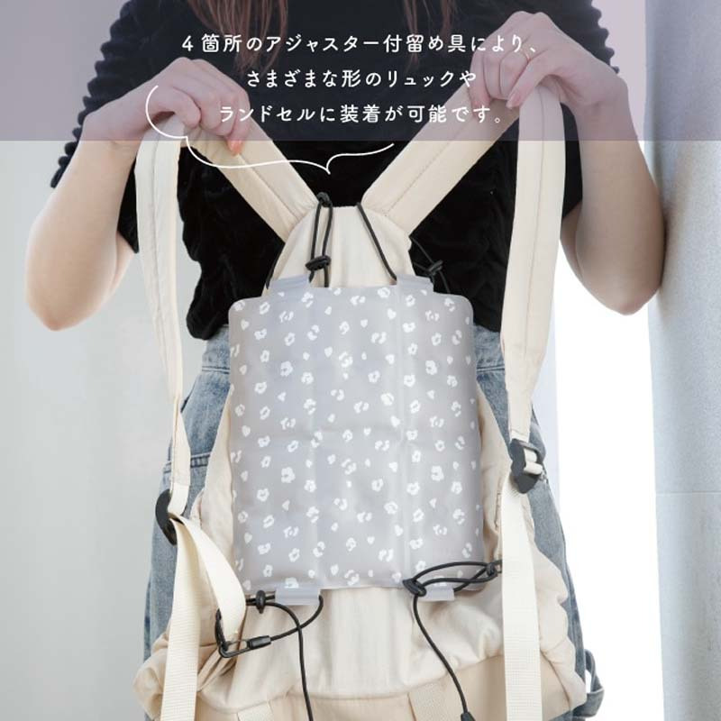 クールパッド リュック用冷却パッド 冷感パッド 保冷剤 ひんやり PCM リュック 背中 ランドセル パッド 自然凍結 背中 冷感 保冷シート リュックパッド 28℃ クールシート 花柄 旅行 エコ 通学 通勤 小学生 大人 おしゃれ 冷たい