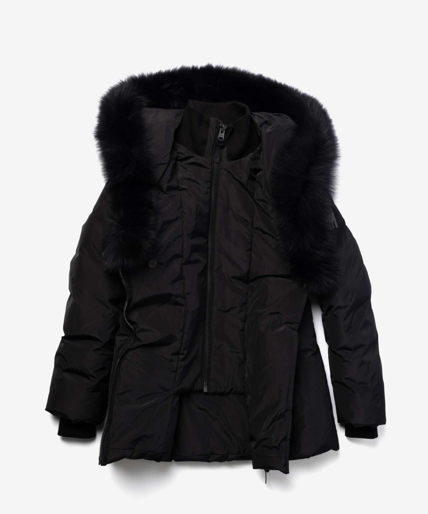 マッカージュ MACKAGE ADALI-BX HOODED DOWN COAT フーデッド ダウン コート ミドル丈 ダウンジャケット ファー レディース アウター