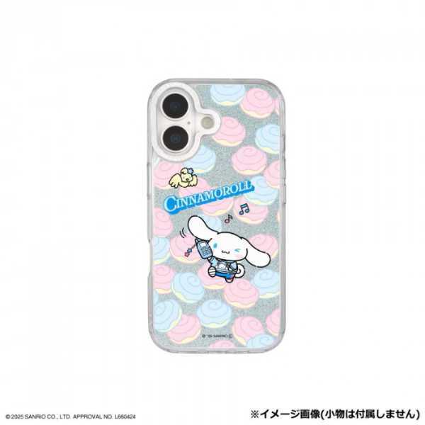 iPhone17 ケース シナモロール サンリオ キャラクター スマホケース TPU クリア 耐衝撃 背面保護 カメラフレーム インナーシート付き ストラップホール おしゃれ 可愛い サンリオ正規ライセンス品