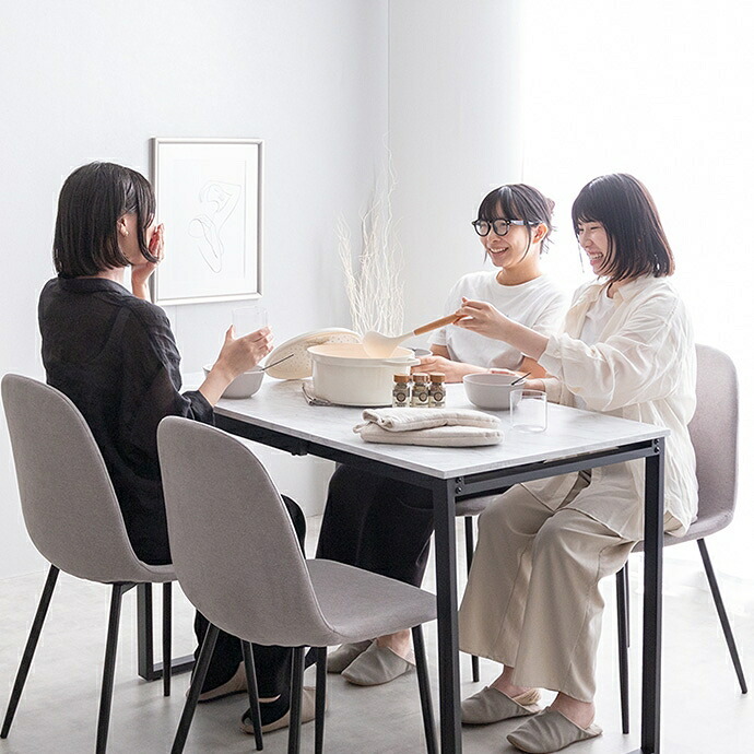 ダイニング家具 伸縮テーブルダイニングセット ダイニングテーブルセット 食卓 ダイニングチェア 2脚 ファミリー 3点セット 伸縮式 バタフライ 机 天板拡張 折りたたみ デスク 伸長式 コンパクト 小さめ 木目 大理石調 2人用 4人 1人暮らし