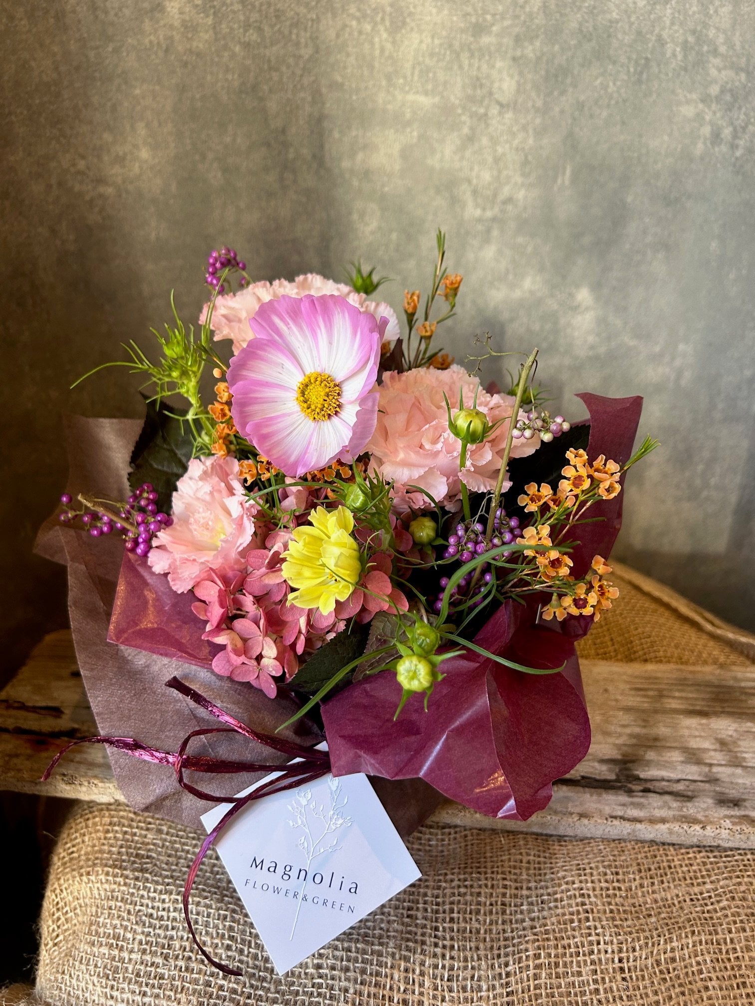 Season Flower Arrangement【M】フラワーアレンジメント ギフト プレゼント 誕生日 記念日  母の日 父の日