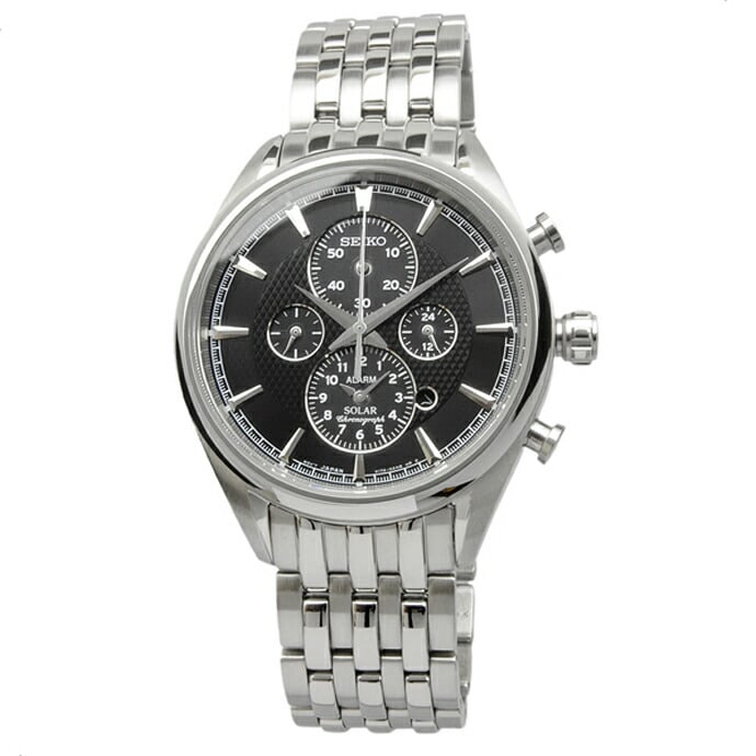 SEIKO 腕時計 セイコー 時計 ウォッチ ソーラー アラーム クロノグラフ メンズ SSC211P1 [並行輸入品]