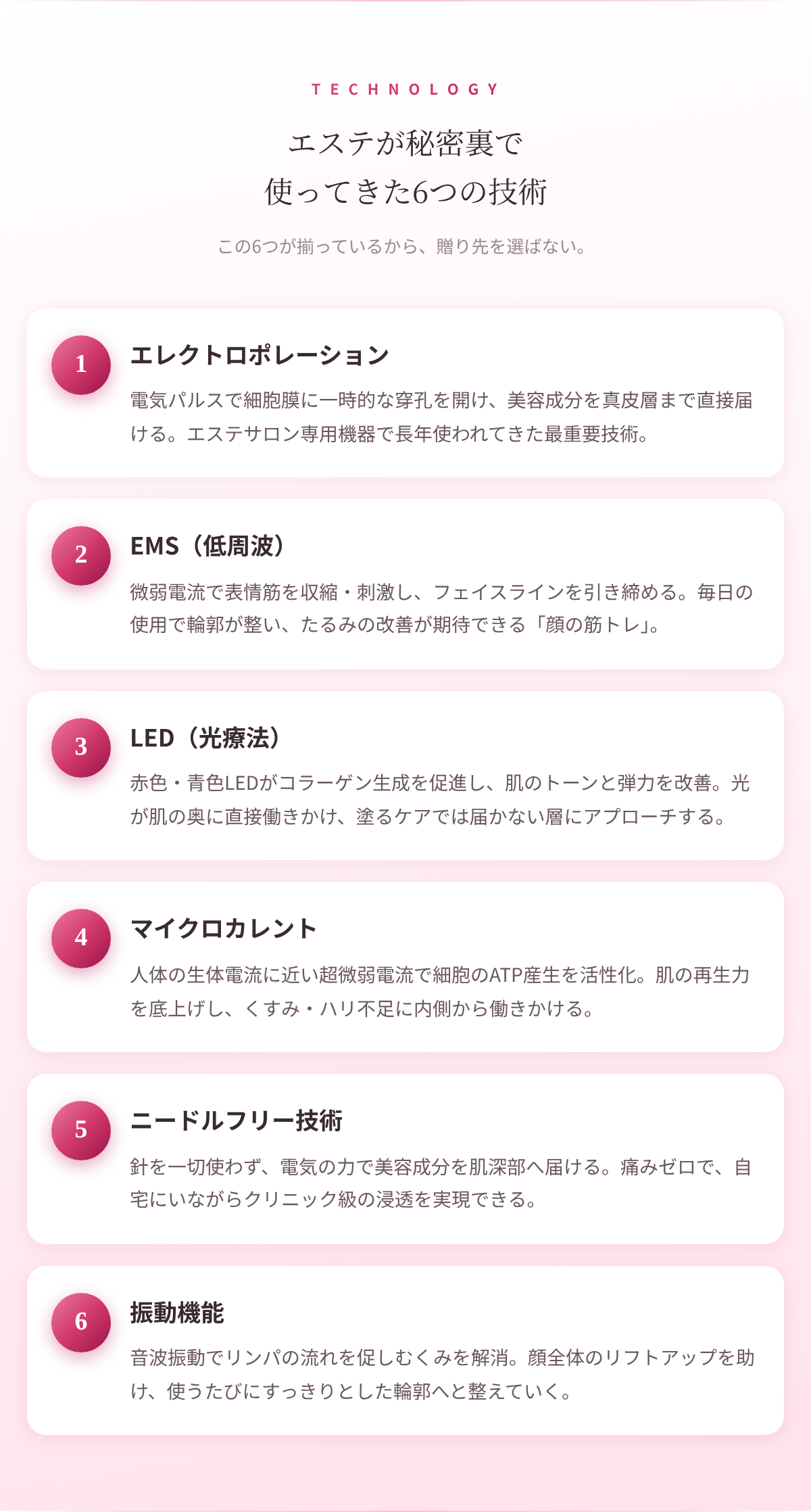 多機能美顔器 S-LAB Pro 6｜EMS エレクトロポレーション LED 6役 リフトアップ たるみ ほうれい線 毛穴ケア 小顔 ハリ ツヤ 光エステ 自宅エステ 美容家電 30代 誕生日プレゼント 彼女 妻 記念日 クリスマス ギフト 結婚記念日　サプライズ　喜ばれる　女性へ　20代　30代　40代　贈り物　高級　プチ贅沢　特別な日　もらって嬉しい
