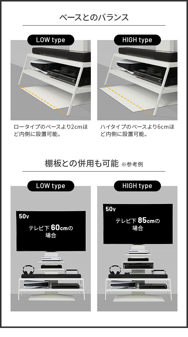 WALLメディアラック V2・V3対応  大型DVDレコーダー BDレコーダー PS5 プレステ5 PS4 収納 収納家具 配線整理 スチール製 白 ホワイト 黒 ブラック WALLシリーズ