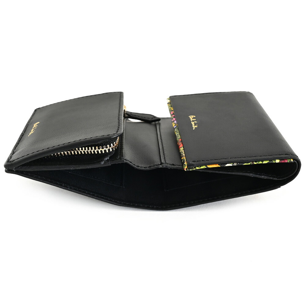 ポールスミス 財布 三つ折り財布 黒(ブラック) Paul Smith bpw102-10 