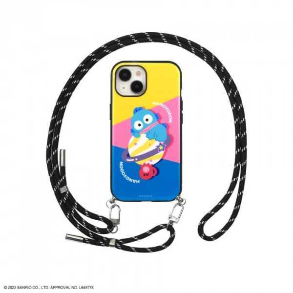 iPhone 15 14 13 ケース サンリオ ハンギョドン IIIIfit Loop 耐衝撃 スマホケース ハイブリッド カバー ストラップ付き おしゃれ かわいい グッズ サンリオ正規ライセンス品