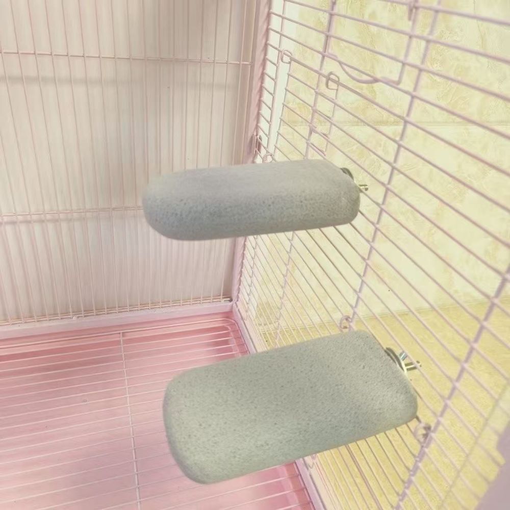 天然木 小鳥用ステップ 止まり木 ステージ 木製スタンド ケージ取り付け インコ オウム 文鳥 鳥用用品