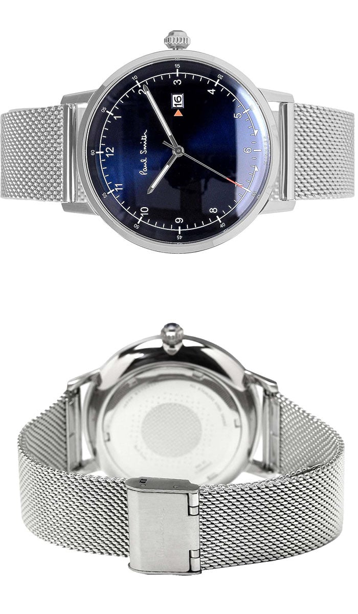 ポールスミス Paul Smith 腕時計 メンズ 41mm ステンレス クラシック ブランド 人気 ウォッチ プレゼント ゲージ GAUGE グリーン ブラック ネイビー シルバー