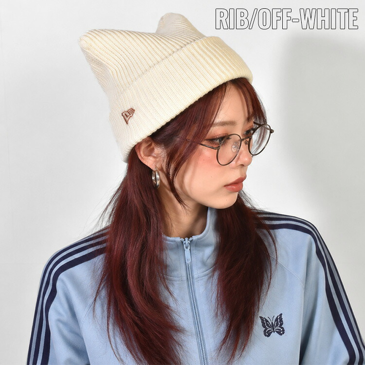 ニューエラ 猫耳 ニット帽 レディース NEWERA ブランド 正規品 15119593 15119594 15119595 ねこ耳 スクエア ニットキャップ 女性 女子 シャギー オフホワイト ブラック 白 黒 秋冬 ワンポイント おしゃれ かわいい シンプル カジュアル ビーニー帽 プレゼント クリスマス