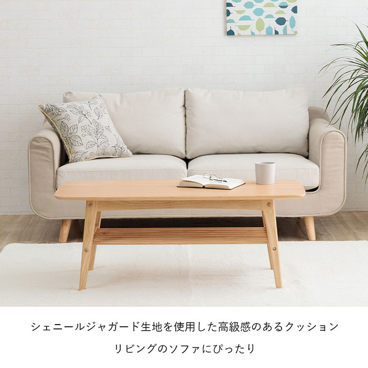 クッション 日本製 洗える セアテ ボタニカル 約43×43cm