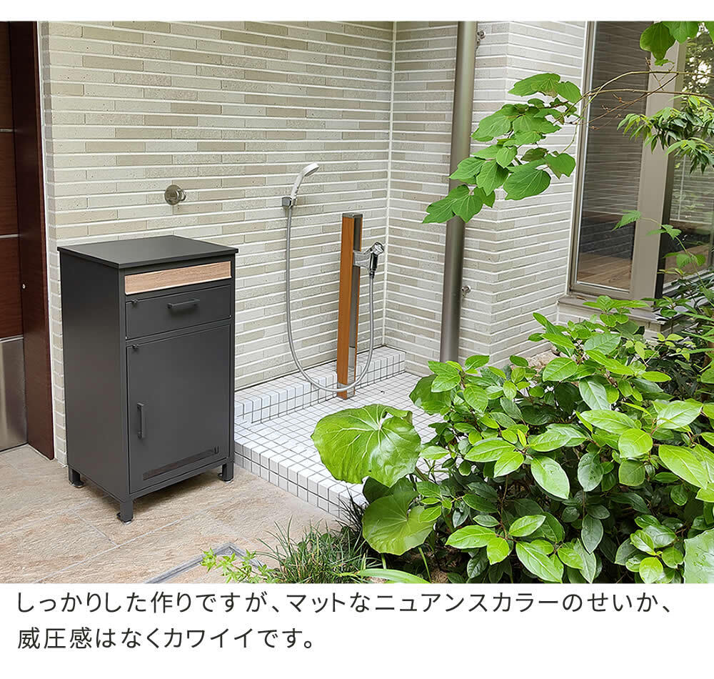 ガーデン エクステリア 宅配ボックス付ポスト JOY ジョイ PST-010