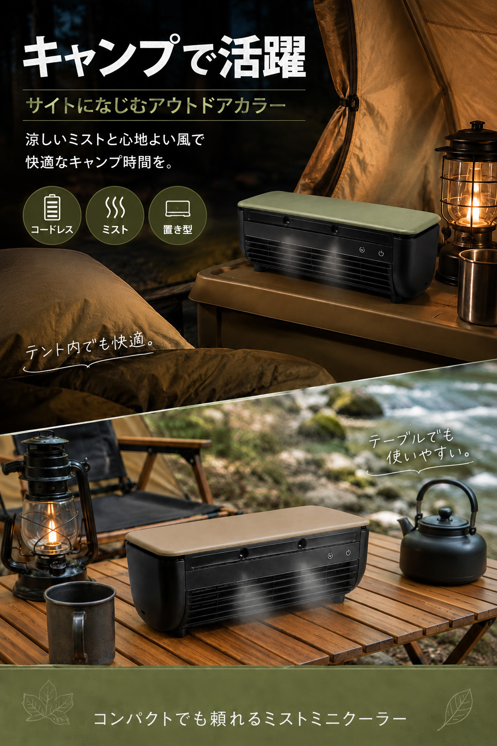 誕生日 プレゼント 冷却プレート搭載 ミストミニクーラー 充電式 ポータブルファン リモコン付き 卓上 壁掛け 暑さ対策 ギフト 熱中症対策グッズ 地震 防災グッズ キャンプ 加湿 アウトドア 敬老の日 エアコン